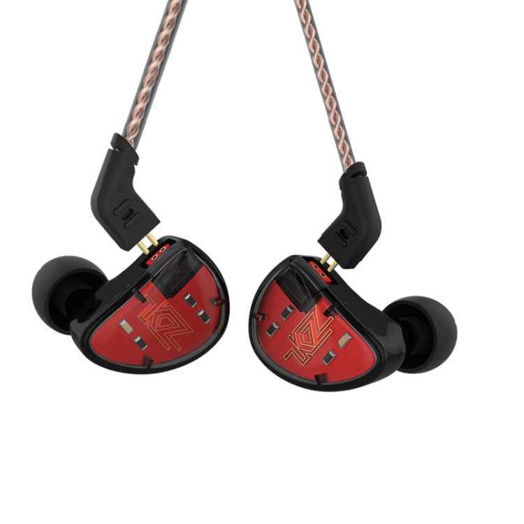 Écouteurs intra-auriculaires HiFi KZ AS10 à dix unités, sans microphone